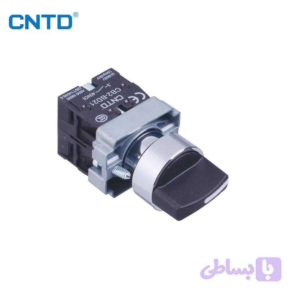کلید فرمان یک طرف دسته کوتاه طرح تلهBD21-CB2 1NO CNTD