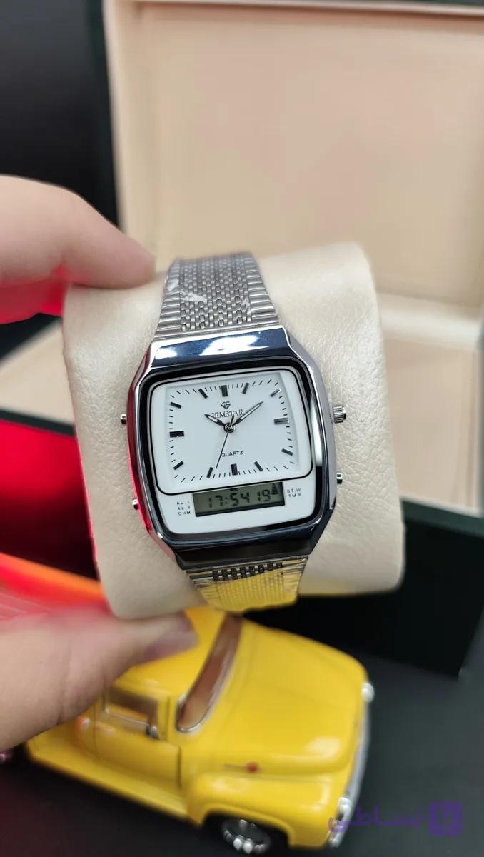 ساعت مچی مردانه جم استار GEMSTAR دو زمانه ( آنالوگ ، دیجیتالی ) — تصویر 1