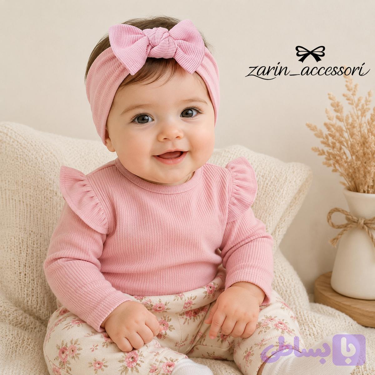 هدبند گره ای بچگانه