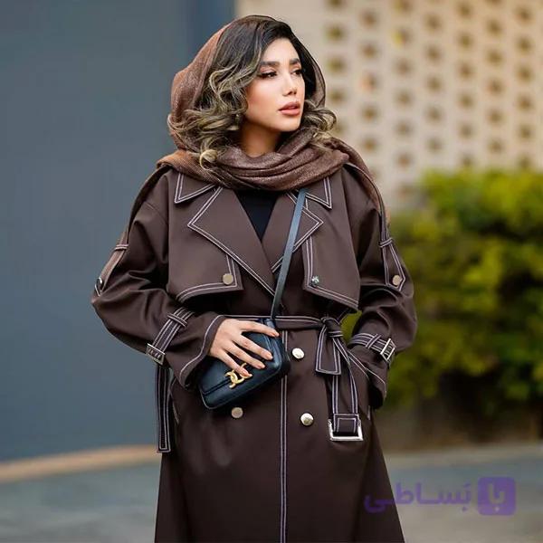 ترنچ‌ کت کتان پلاس لانا جدید — تصویر 1