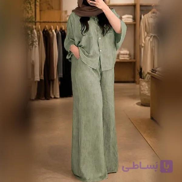 شومیز شلوار مدل سارا — تصویر 1