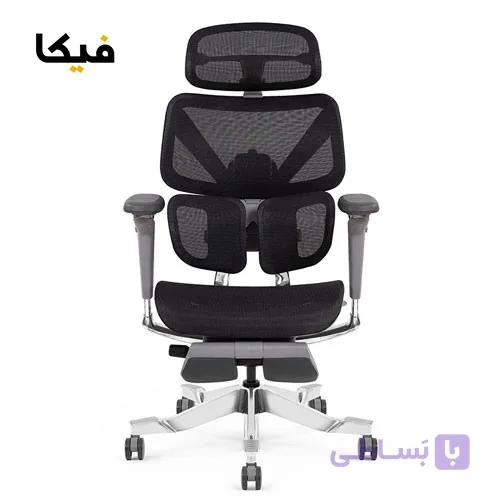 صندلی مدیریتی انرژی مدل Energy M250+ فریم طوسی — تصویر 1