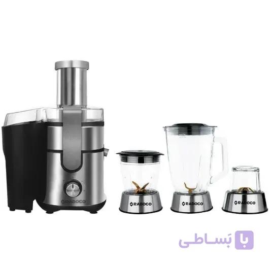 آبمیوه گیری ۴ کاره رادوکو مدل Radoco RD-3010T — تصویر 1