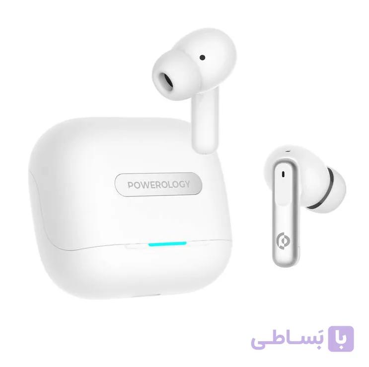 هندزفری بی سیم پاورولوژی مدل PWLAU010WH — تصویر 1
