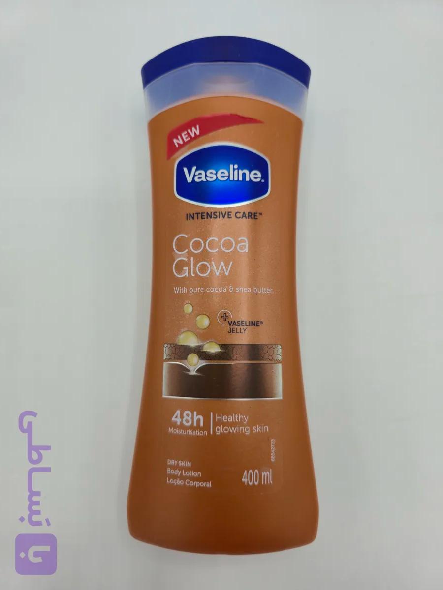لوسیون بدن مدل cocoa Glow حجم ۴۰۰ میلی