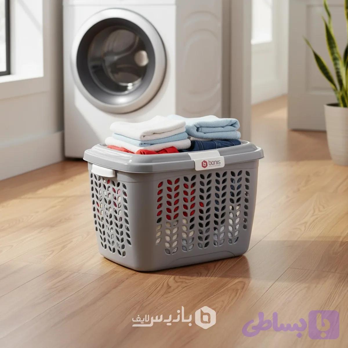 سبد رخت بانیس مدل الینا سایز کوتاه