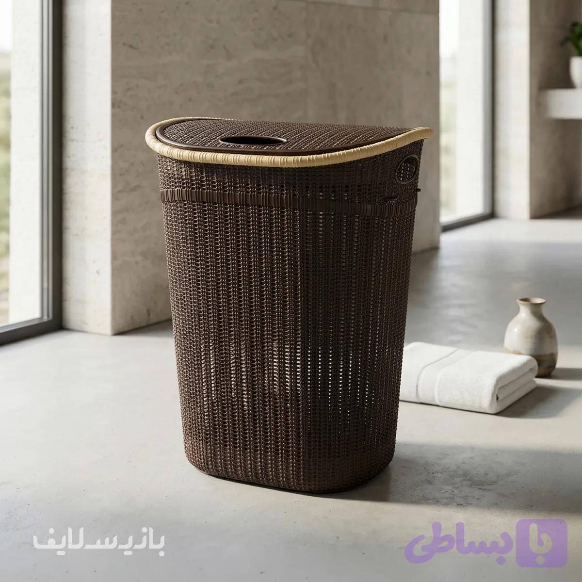 سبد رخت درب دار بانیس مدل گرند سایز بلند