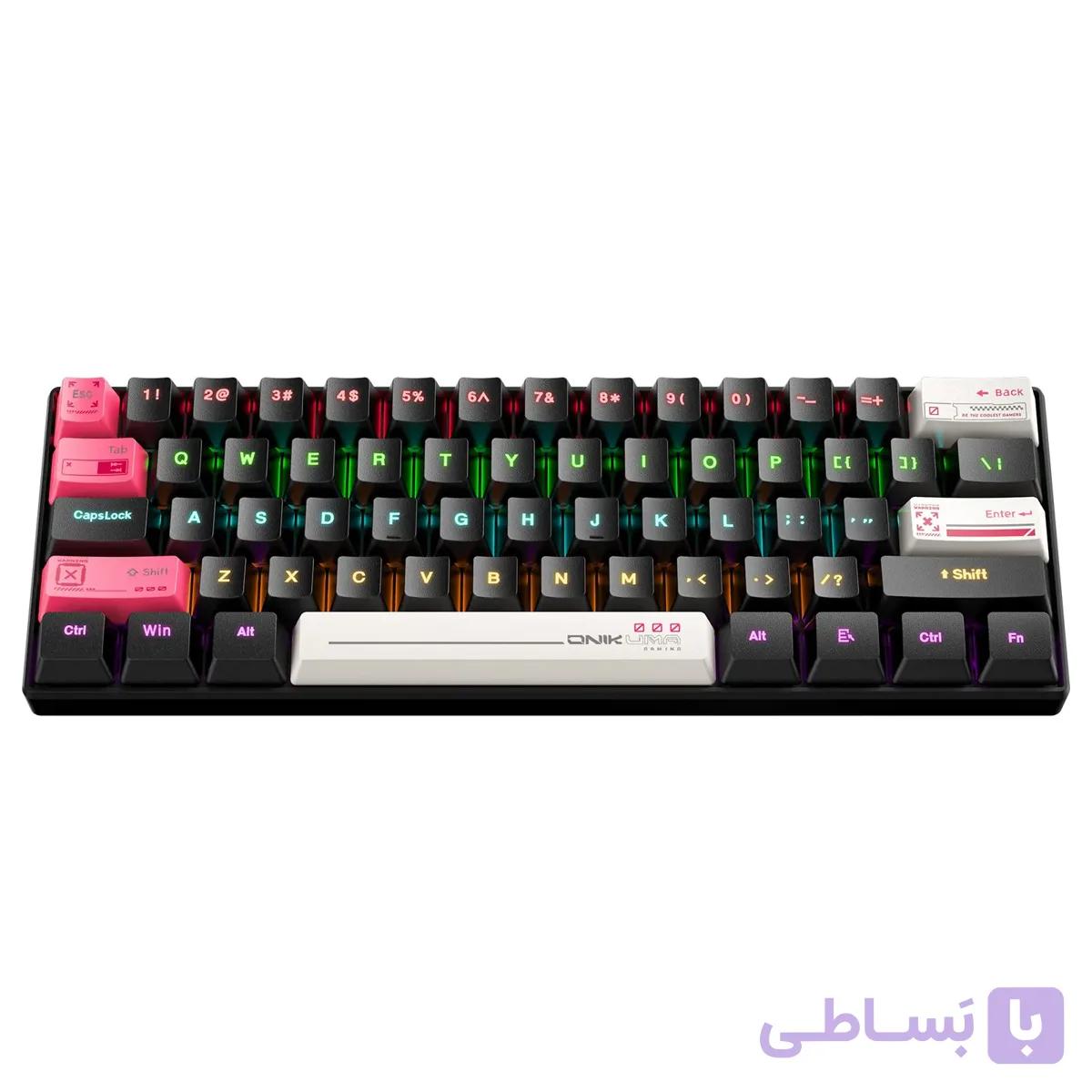 کیبورد گیمینگ ONIKUMA G55 | بررسی اونیکوما g55 ، مشخصات، کیبورد مکانیکال RGB — تصویر 1