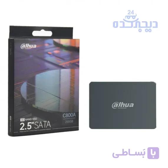 حافظه SSD هارد داهوا ۲۵۶ گیگابایت SATA Dahua مدل C800A ظرفیت 256 گیگابایت — تصویر 1