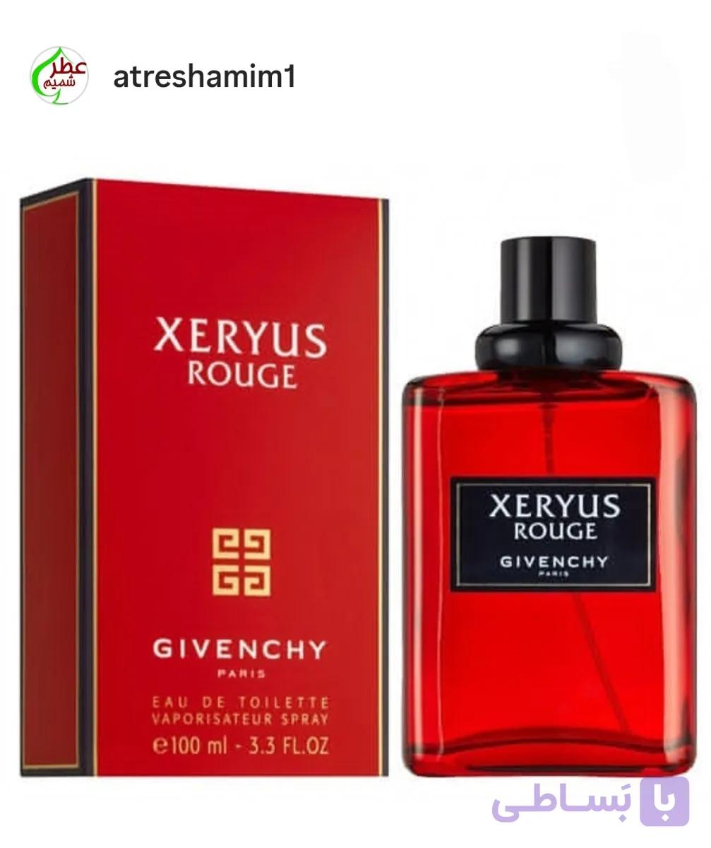 عطر گرمی مردانه جیوانچی اگزریوس رژ