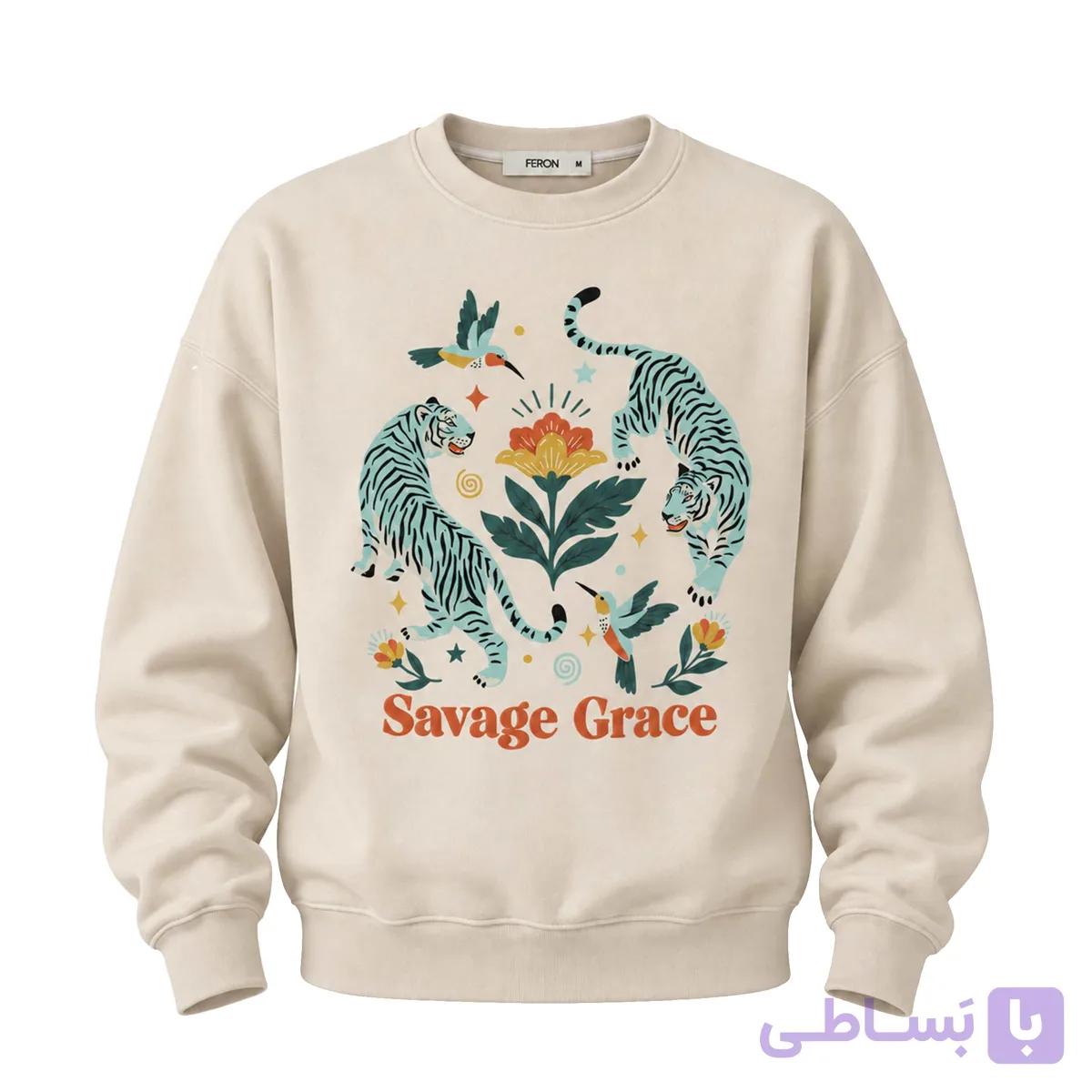 دورس زنانه طرح Savage — تصویر 1
