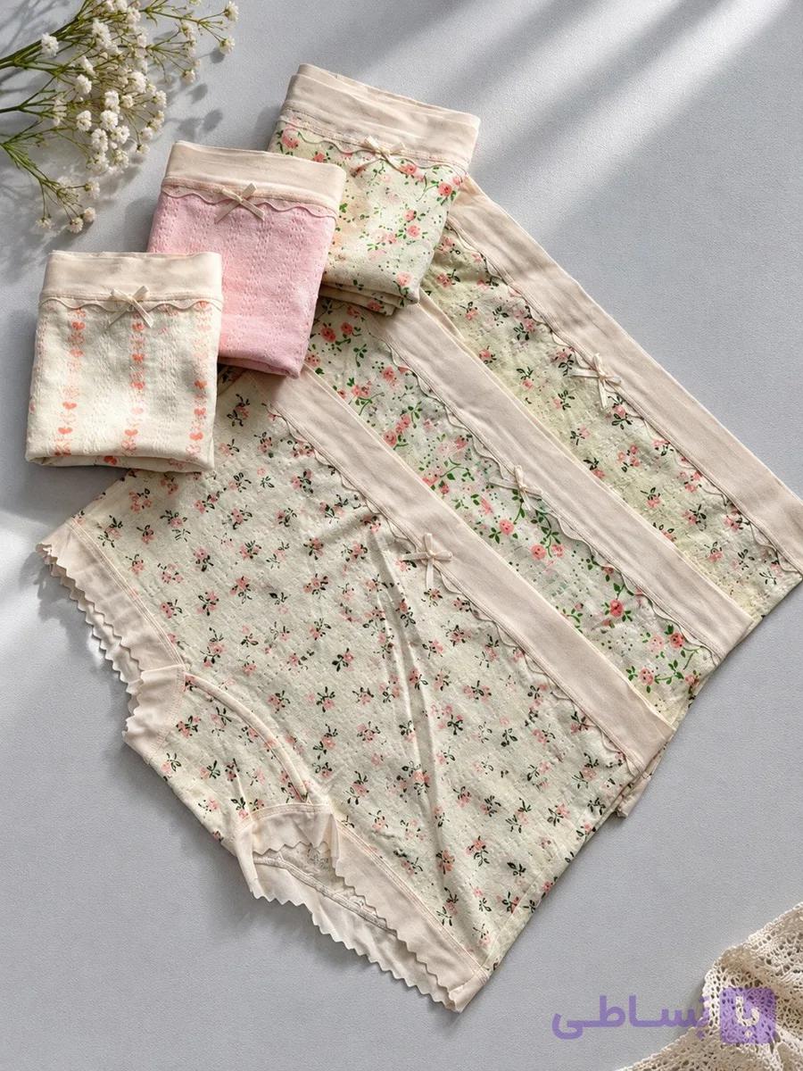شورت پادار دخترانه شکوفه وارداتی