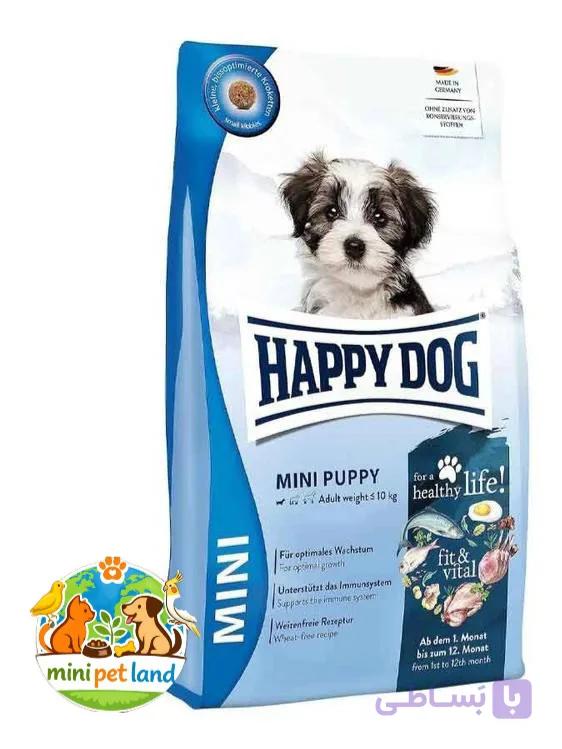 غذای خشک هپی داگ مینی پاپی 10 کیلوگرم | Happy Dog Mini Puppy