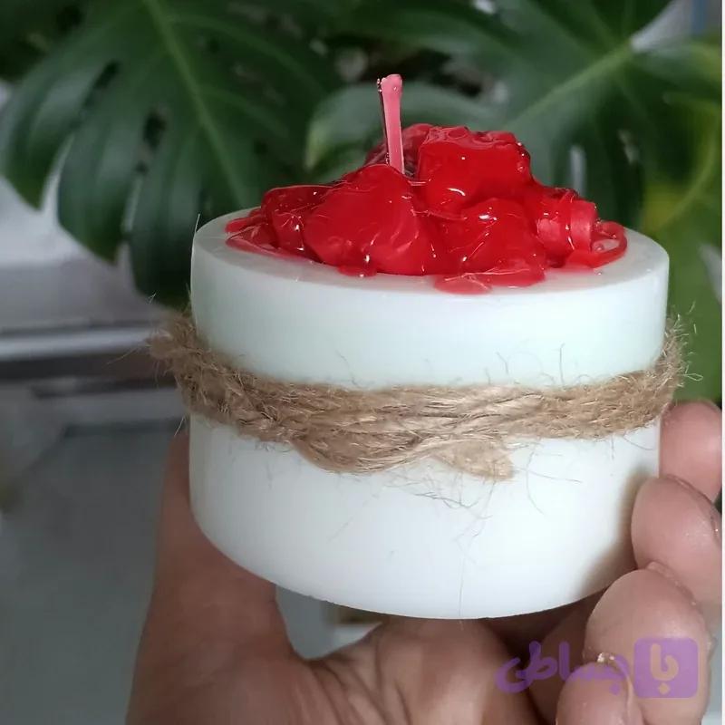 شمع دستساز مدل فانوس قلبی برند MER30 CANDEL مرسی کندل