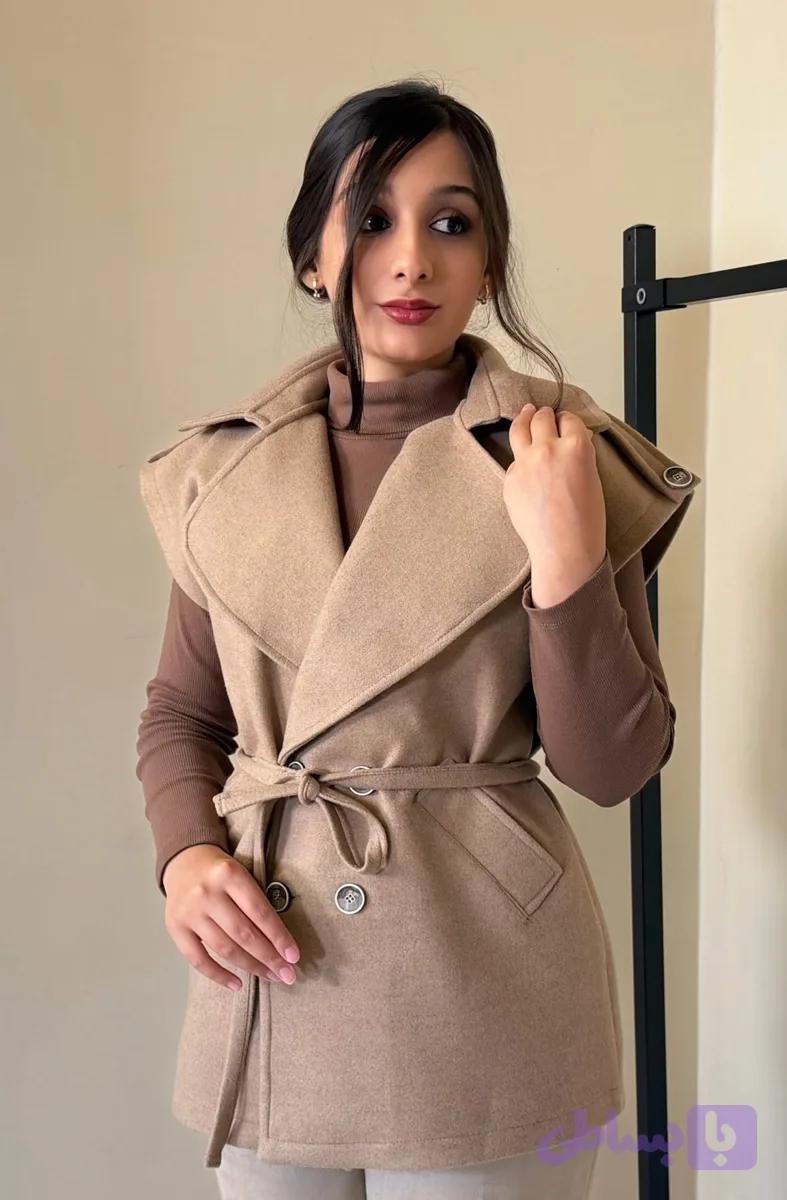 وست فوتر زنانه با دوخت سفارشی | مزون صبا فرشباف بنام — تصویر 1