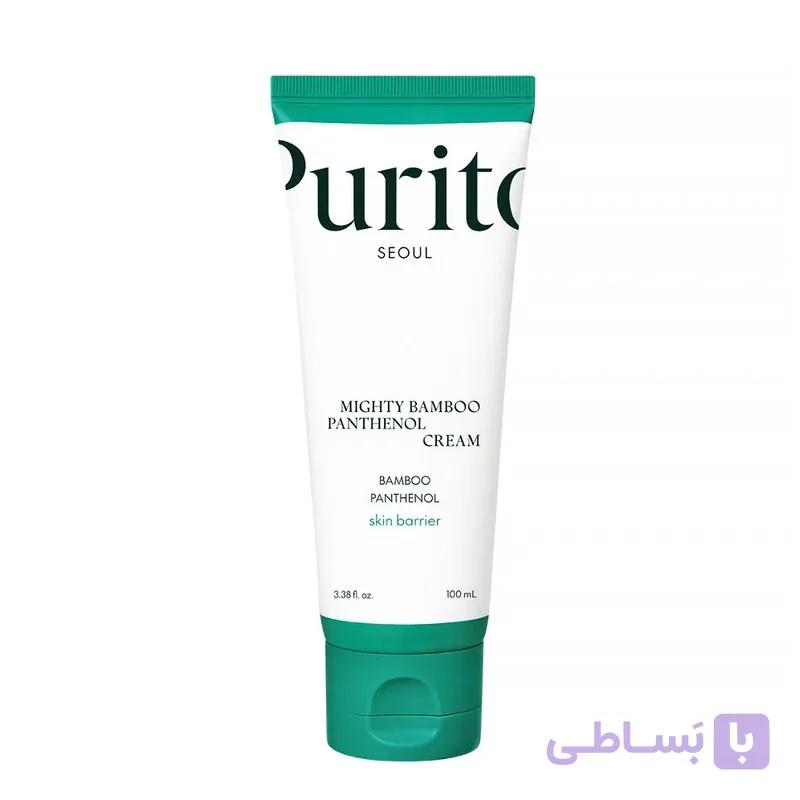 کرم مرطوب کننده و تسکین دهنده پنتنول و بامبو پیوریتو حجم ۱۰۰ میل — تصویر 1