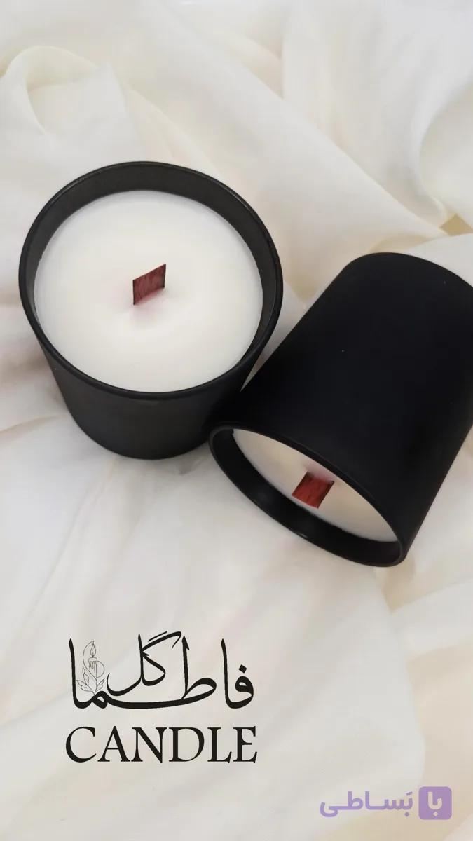 شمع لیوانی مشکی(معطر)