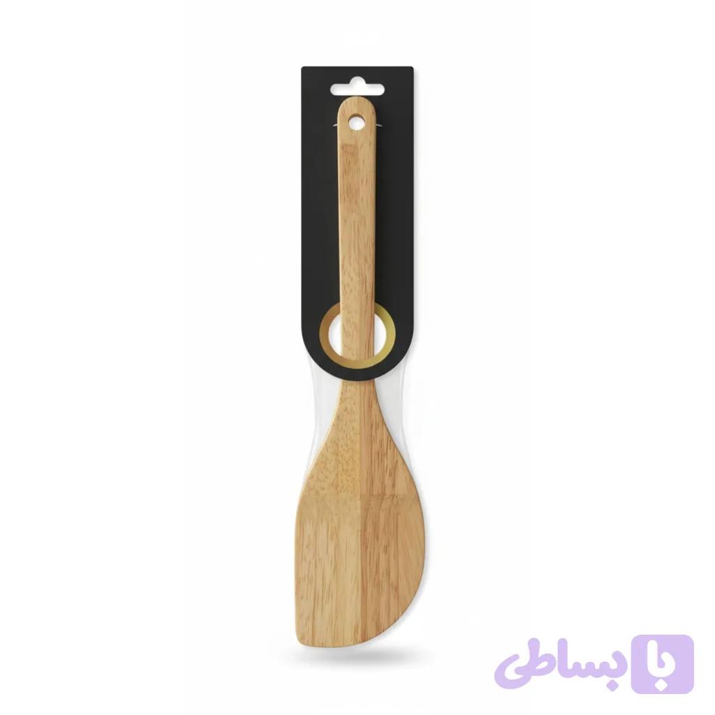 کفگیر چوبی تابه ای ژیک کد 115297