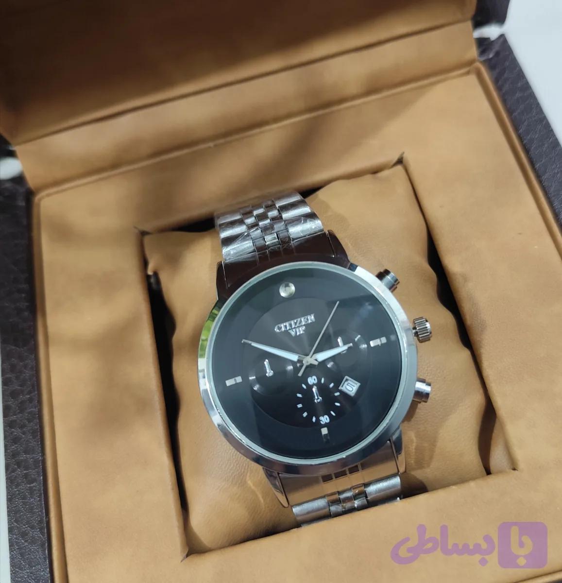 ساعت مردانه مدل سیتیزن vipفلزی شرکتی