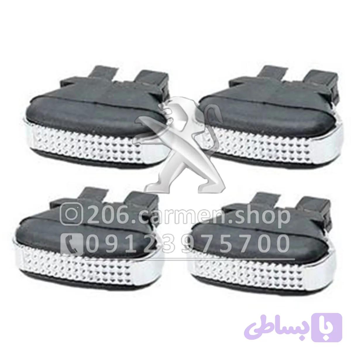نگین دریجه کولر کروم 206