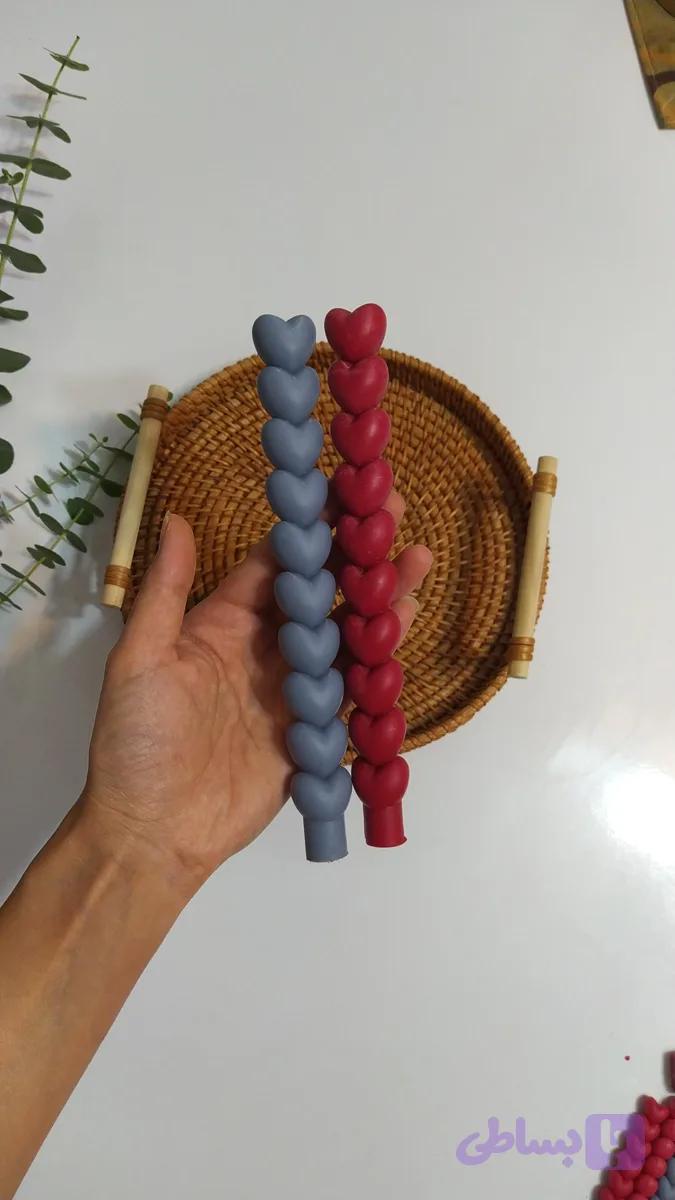 قالب سیلیکونی قلمی قلبی