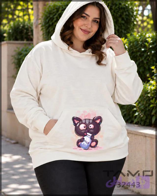 32443 - هودی طرح گربه