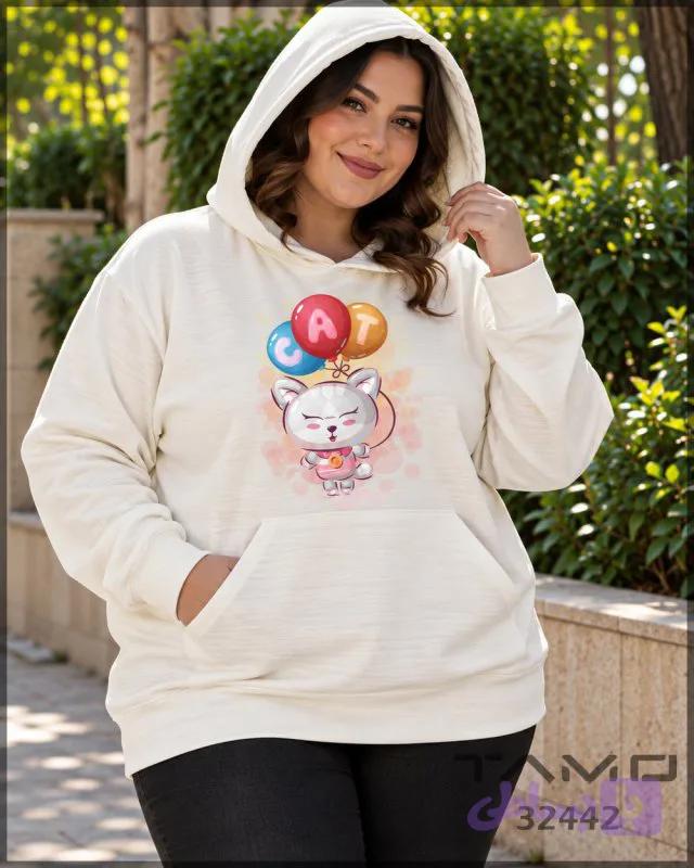 32442 - هودی طرح گربه cat