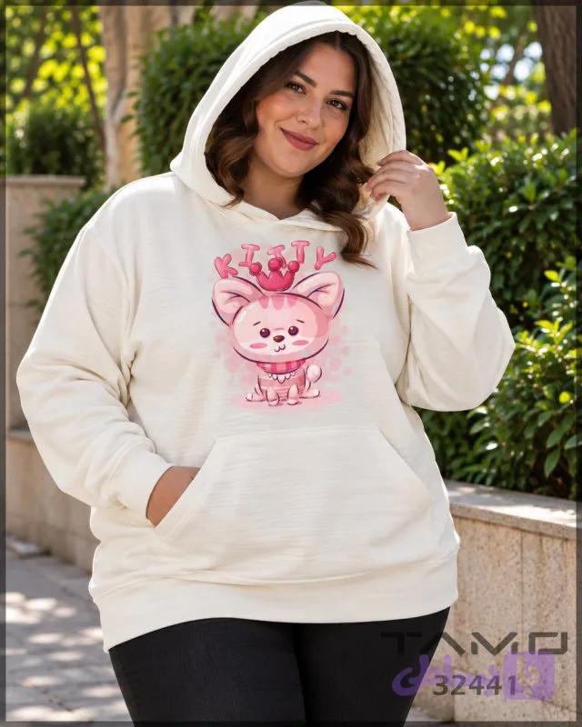 32441 - هودی طرح گربه kitty
