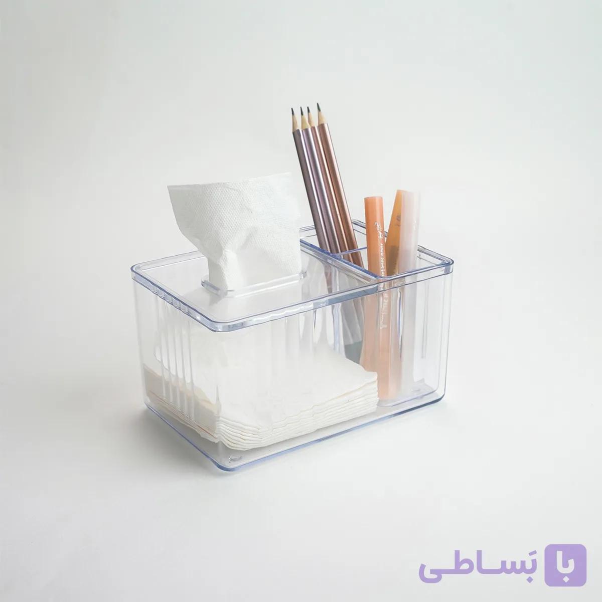 جای دستمال کاغذی پلاس کد 7154 — تصویر 1