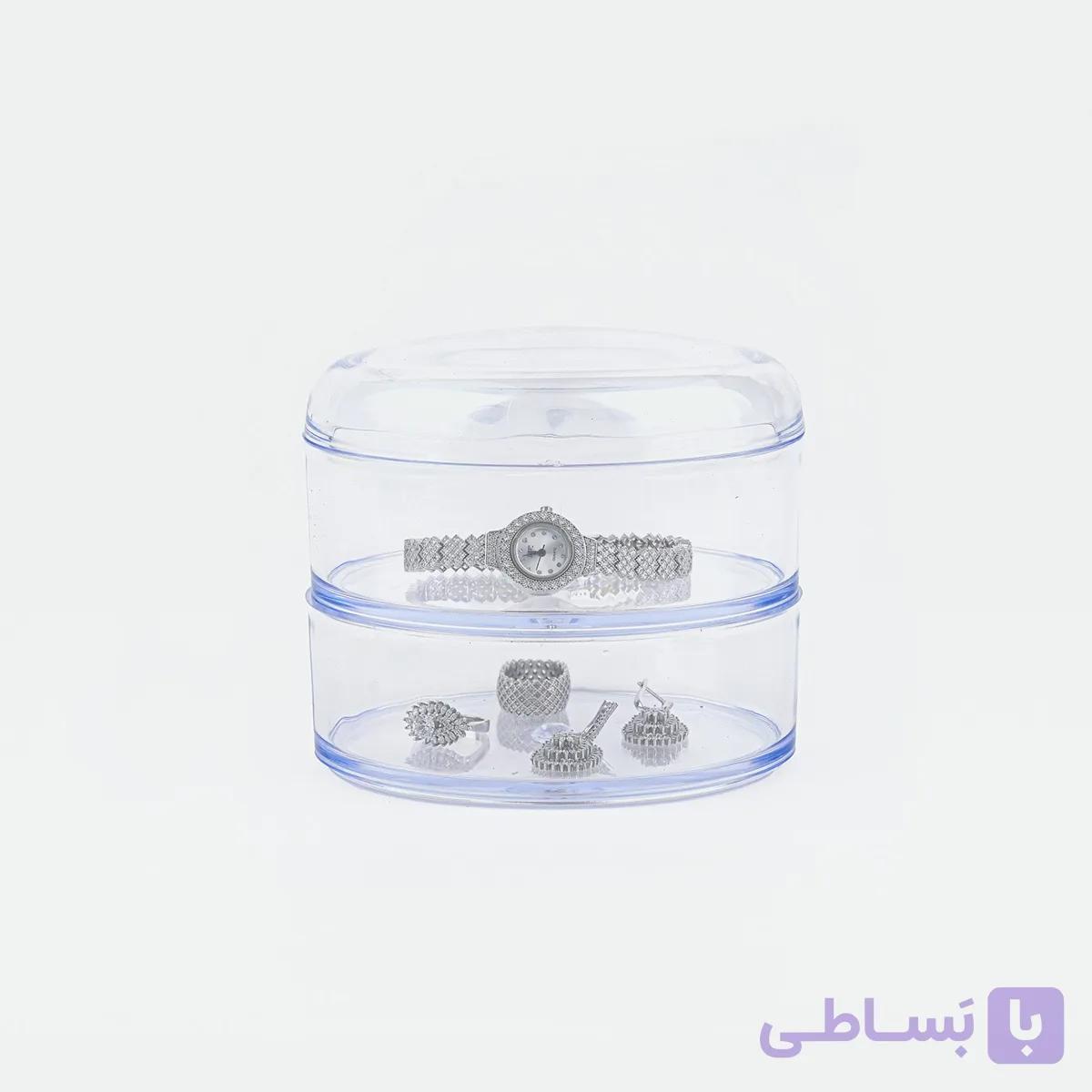 استند بیضی دو طبقه کد 7100 — تصویر 1