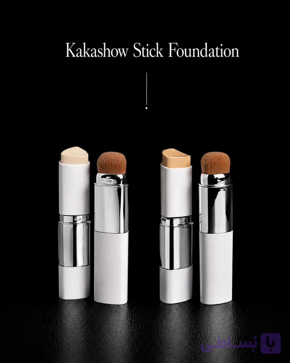 کرم پودر استیکی کاکاشو رنگ شماره 1و2 Kakashow Stick Foundation — تصویر 1