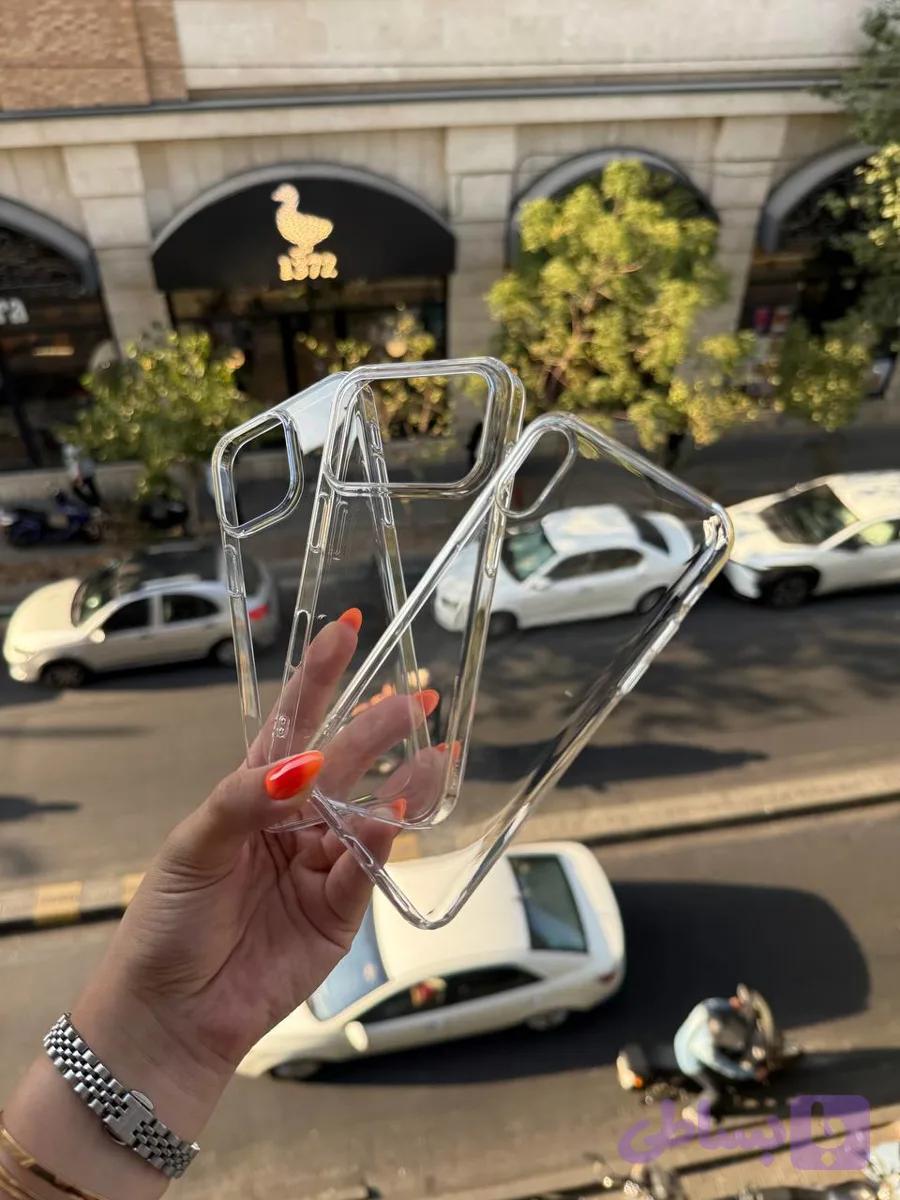 قاب آیفون فول شفاف — تصویر 1