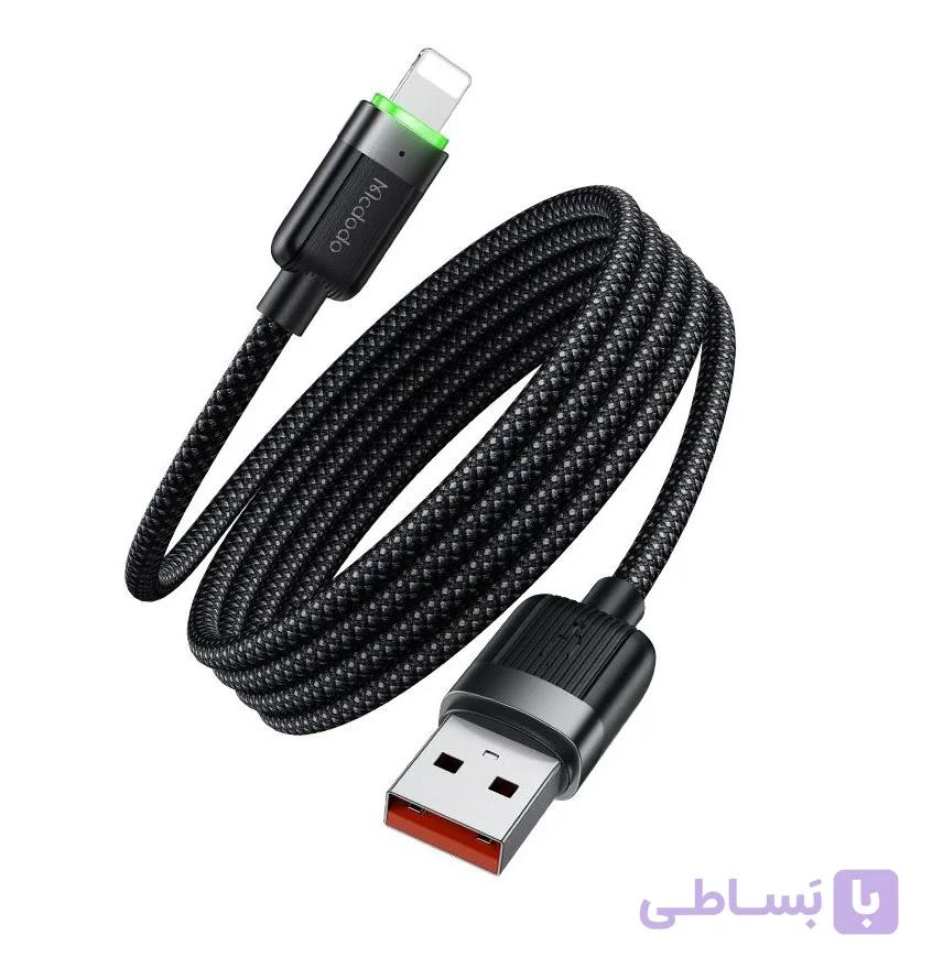 کابل یو اس بی به لایتنینگ مک دودو مدل CA-6000 با بدنه مگنتی به طول ۱.۲ متر1020 — تصویر 1