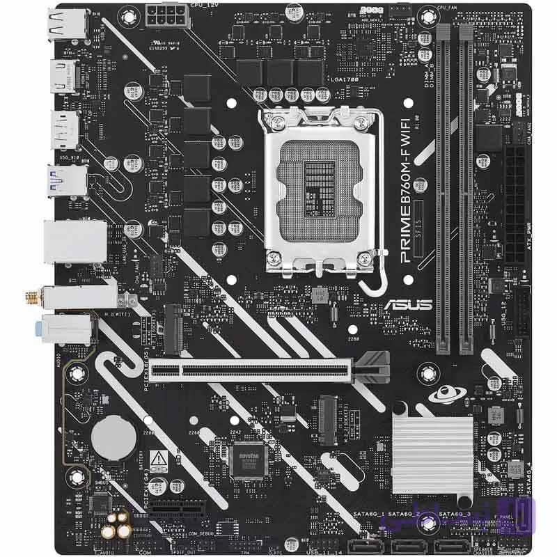 مادربرد ایسوس مدل Prime B760M-F WIFI DDR5 — تصویر 1