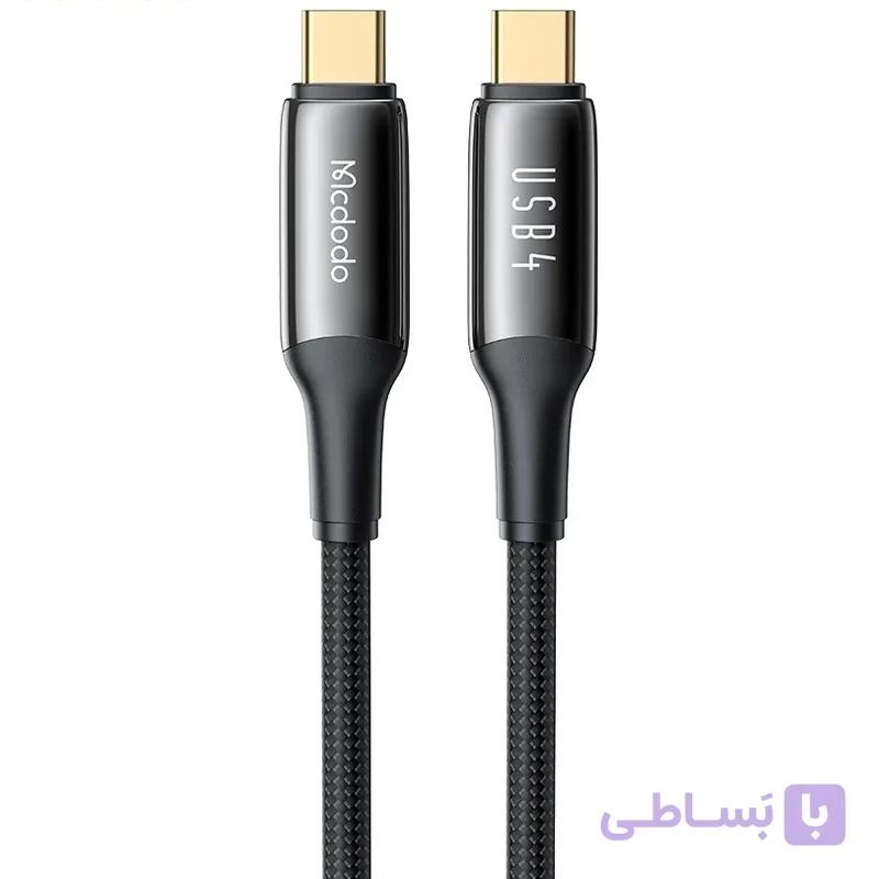 کابل شارژ دو سر تایپ سی انتقال دیتا مک دودو مدل CA-2990 طول ۱.۲ متر ۲۴۰ وات — تصویر 1