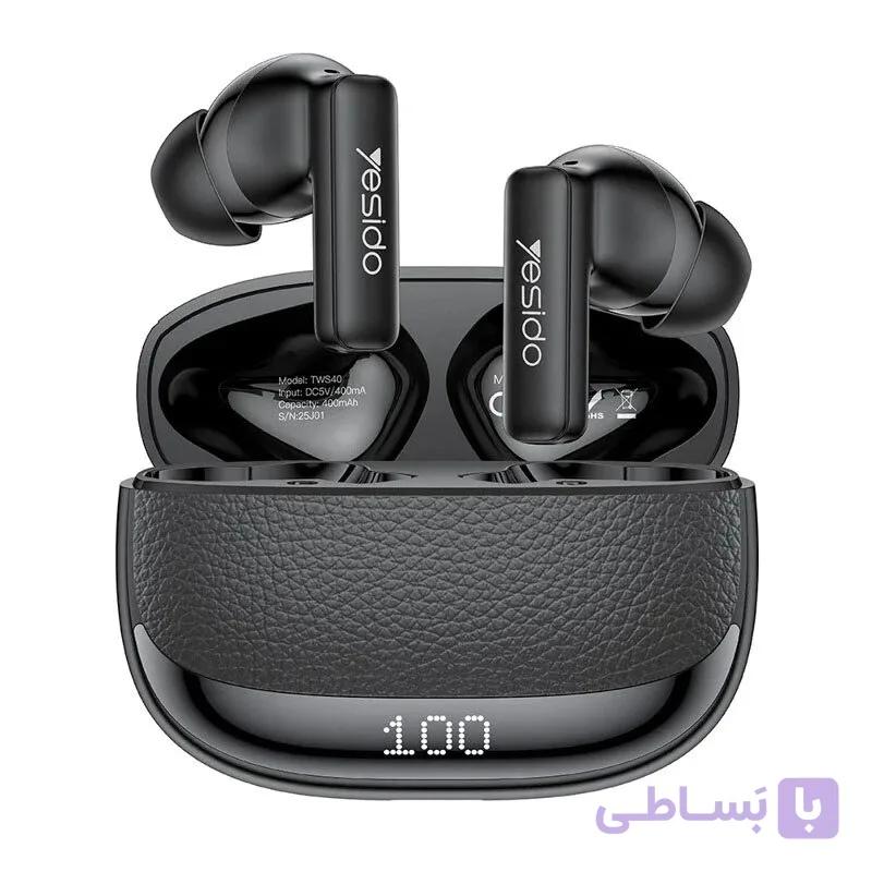 ایرپاد یسیدو مدل TWS40 مشکی — تصویر 1