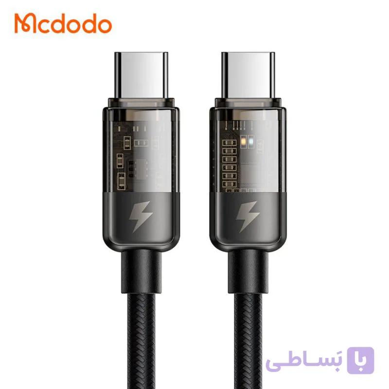 کابل دو سر تایپ سی مک دودو مدل CA-2840 طول ۱.۲ متر ۱۰۰ وات — تصویر 1