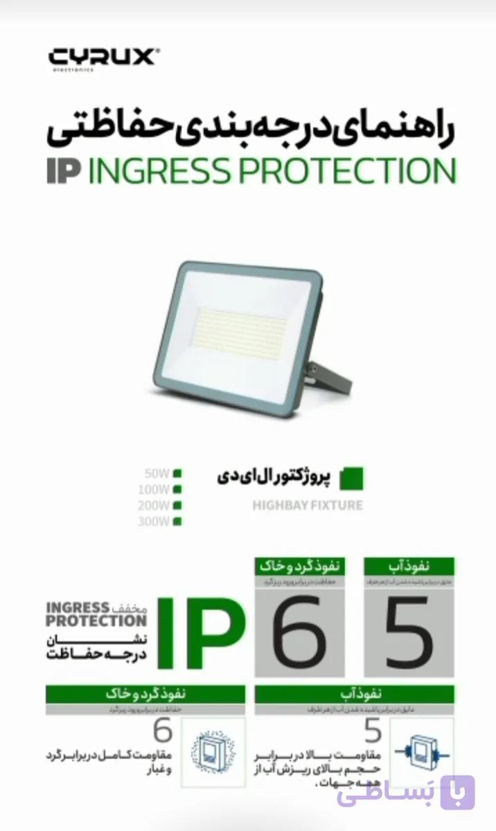 پروژکتور 30 وات مهتابی سایروکس