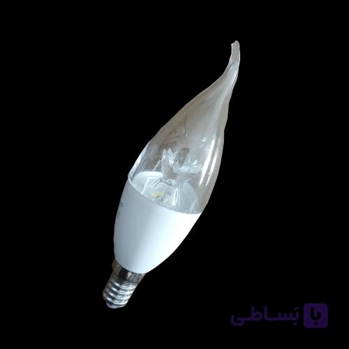 لامپ اشکی 7 وات سایروکس E14 شفاف لنزدار — تصویر 1
