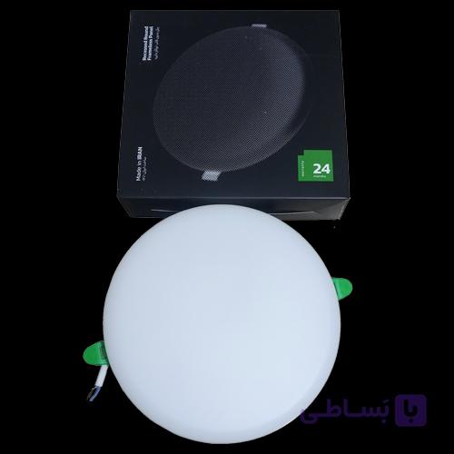 پنل فول لایت 24 وات توکار دایره سایروکس — تصویر 1