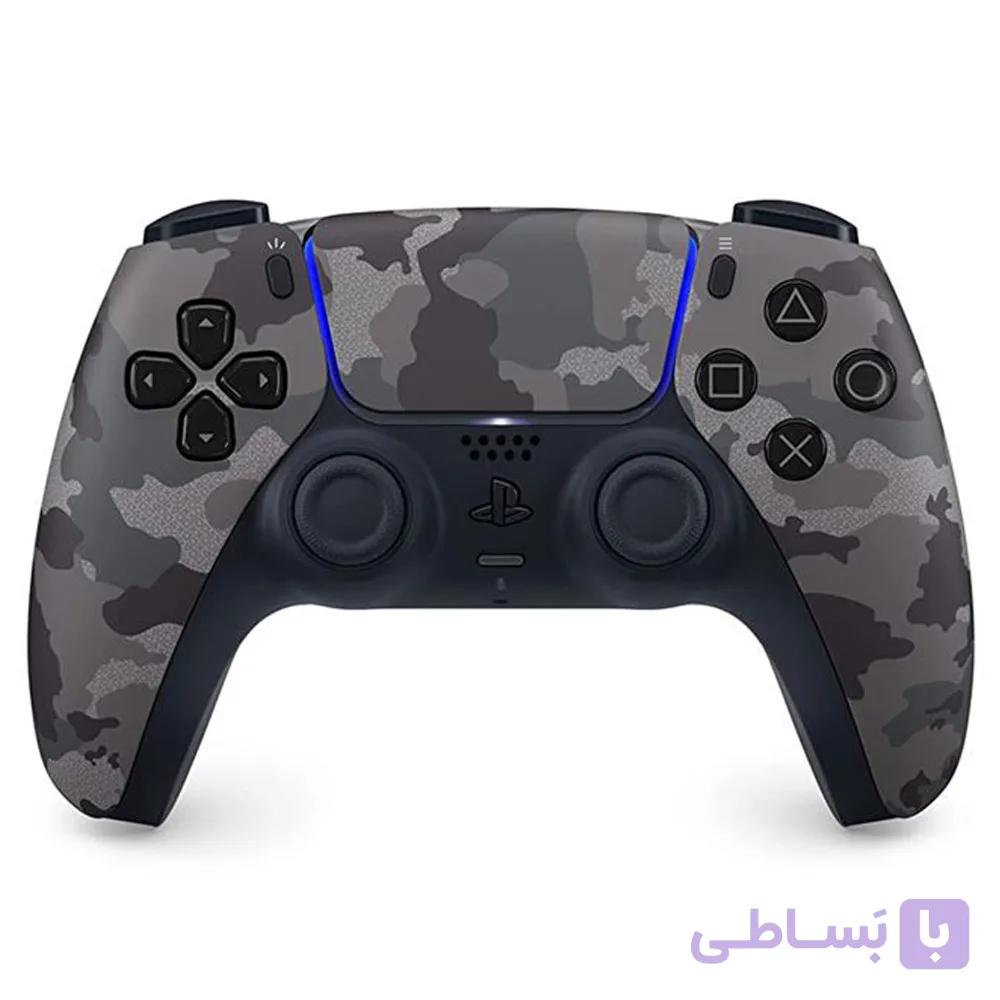 دسته پلی استیشن 5 ارتشی خاکستری PS5 DualSense Gray Camouflage — تصویر 1