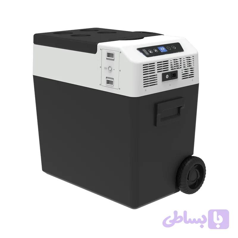 یخچال سفری 50 لیتری frozen مدل با باطری — تصویر 1
