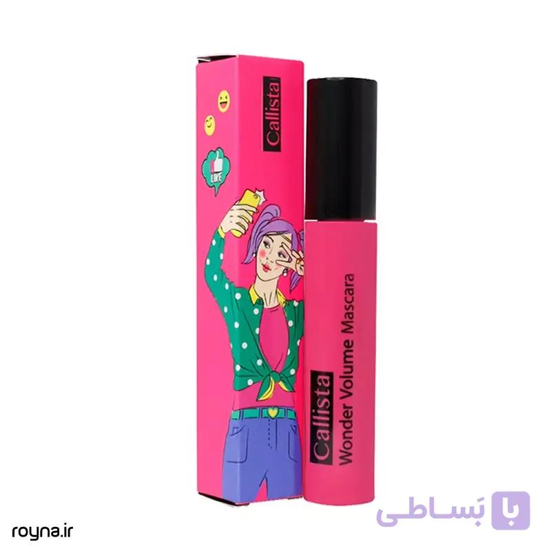 ریمل حجم دهنده کالیستا صورتی مدل Wonder Volume حجم 14 میلی لیتر — تصویر 1