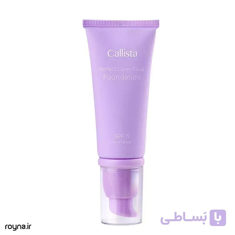 کرم پودر فلوییدی کالیستا مدل Perfect Cover حجم 40 میلی لیتر — تصویر 1