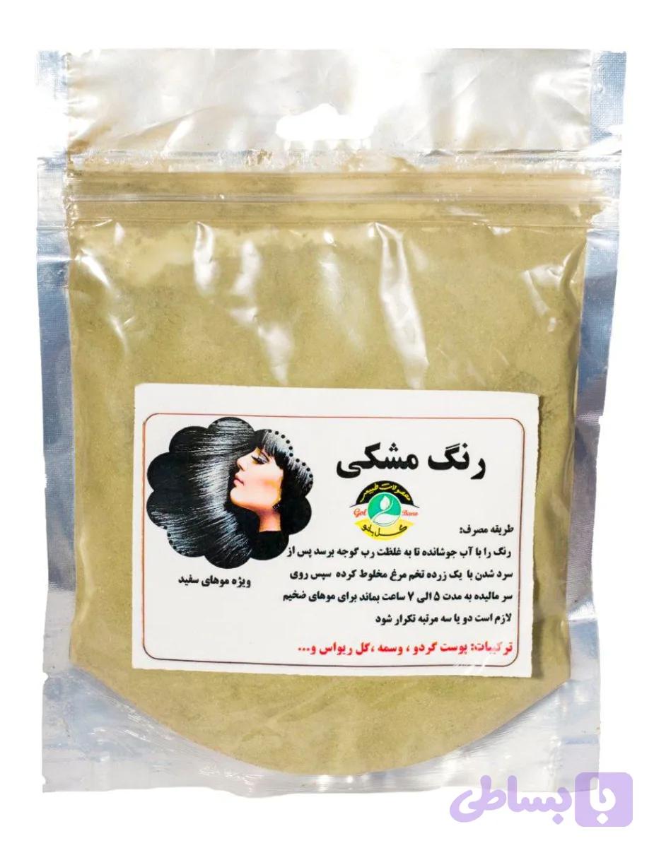 رنگ مو مشکی