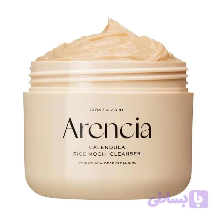 شوینده موچی برنج و کالاندولا آرنسیا – مخصوص پوست خشک و حساس / Arencia