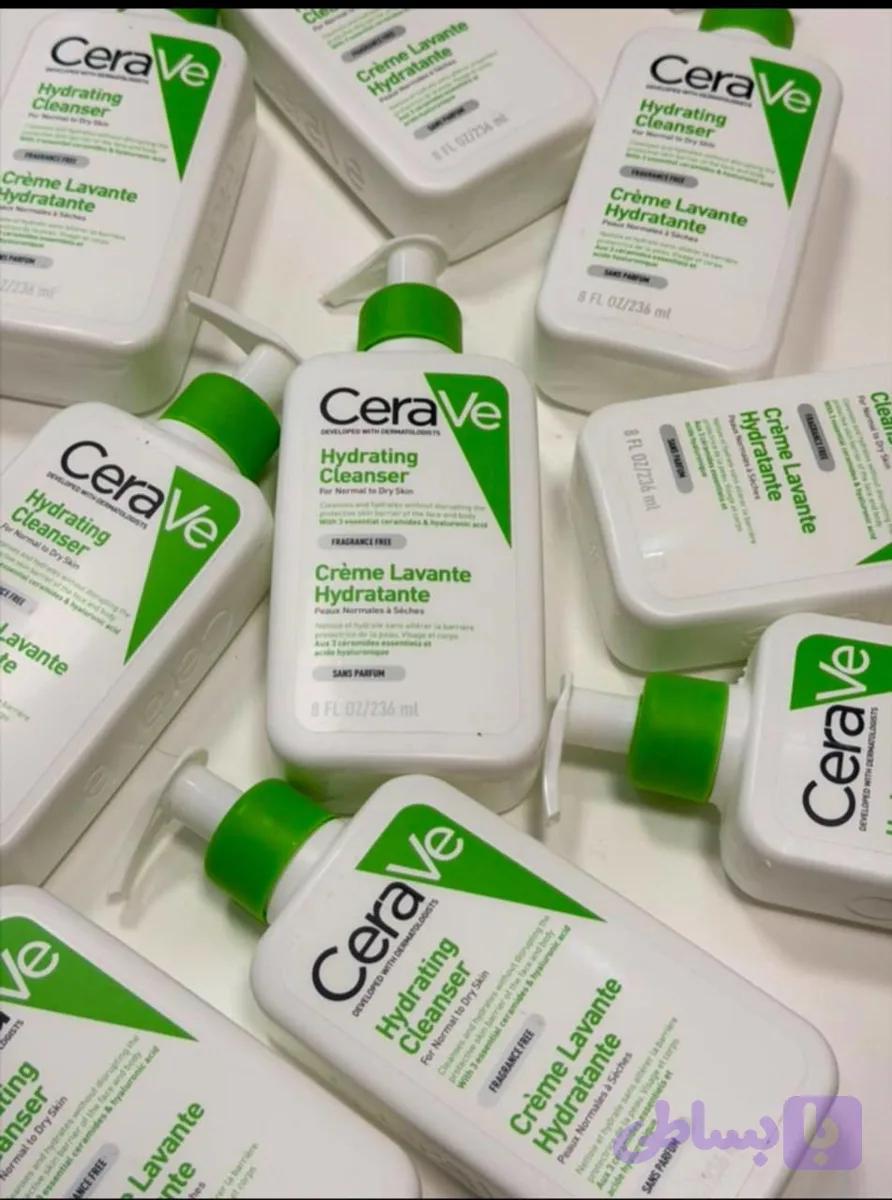 ژل شستشو و آبرسان سراوی Cerave پوست نرمال تا خشک