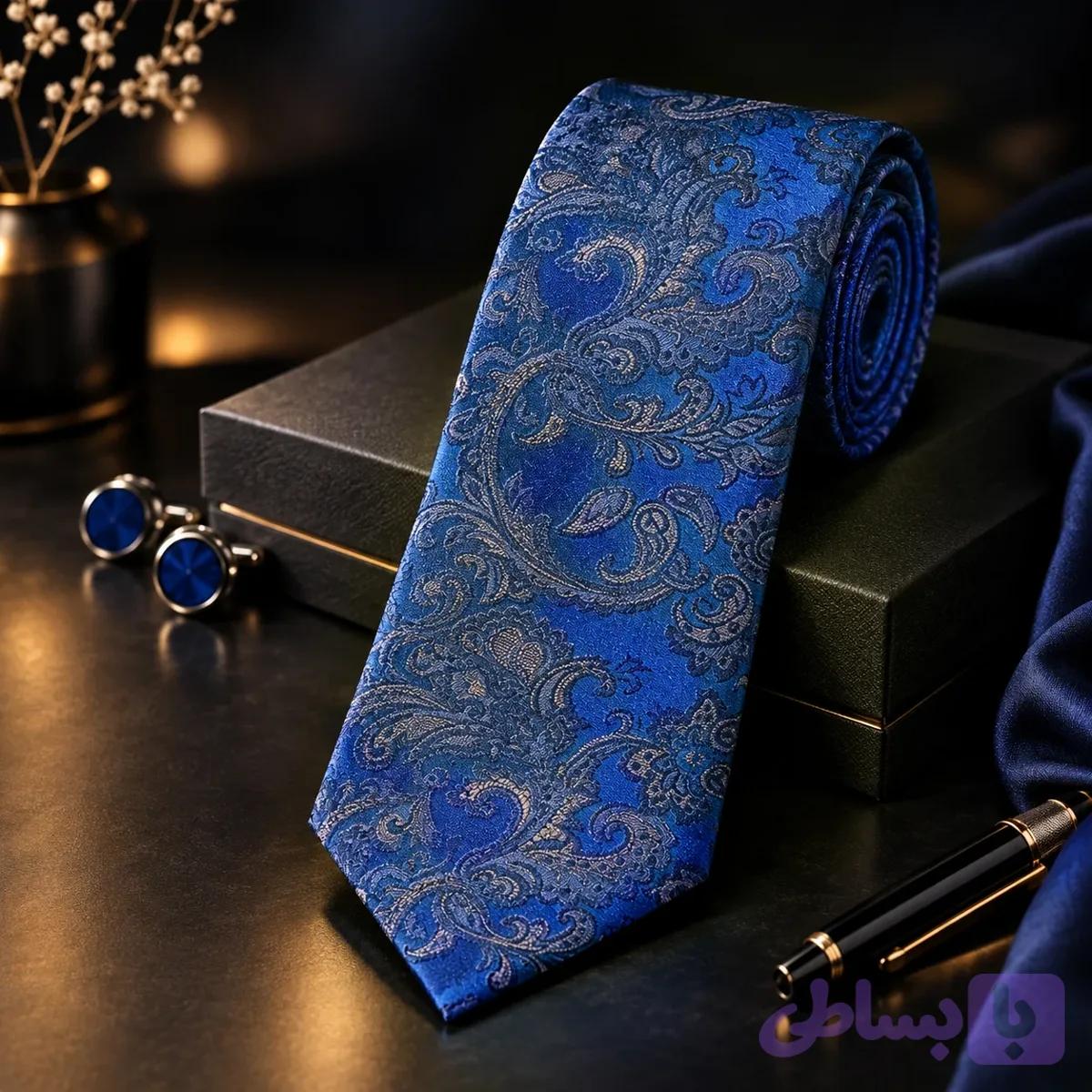 کراوات و پوشت مردانه کد 43 — تصویر 1