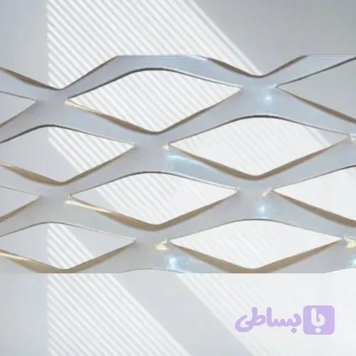 توری لوزی کششی ضخامت 2 میل | کد 150 پهن | ابعاد 1×2