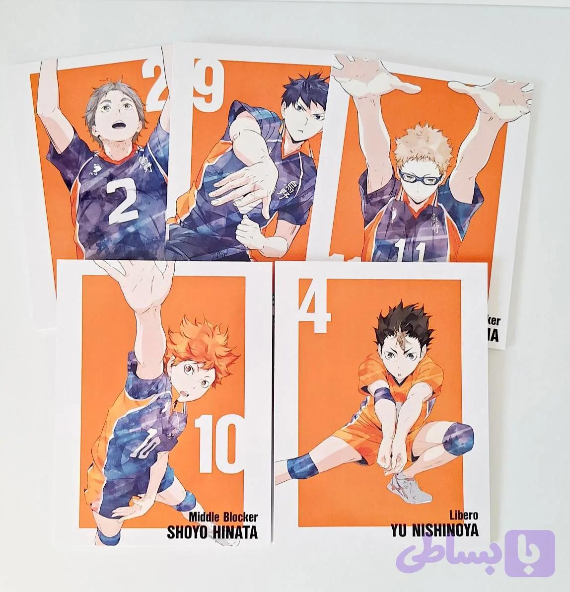 کالکشن آرت برد Haikyu🧡